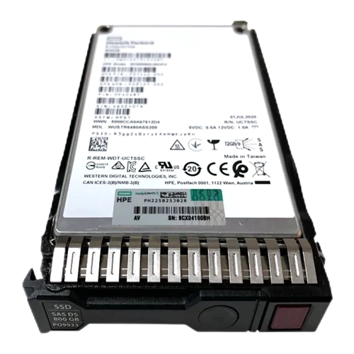 HP P09923-001 | 800GB SAS 12Gb/s Mixed Use 2.5-inch Solid State Drive Refurbished - Hewlett-Packard (ou HP en abrégé) refurbished available on Gotodirect