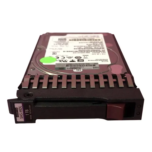 HP 787652-001 | 1TB 7200RPM Midline SAS 12Gb/s 2.5-Inch Hard Drive for Modular Storage Array Refurbished - Hewlett-Packard (ou HP en abrégé) refurbished available on Gotodirect