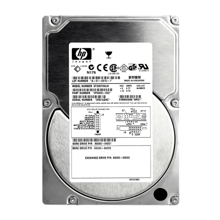 Seagate 9T9002-052 | Cheetah 36ES Series 36.7GB 10000RPM Ultra160 SCSI 4MB Cache (CE) 68-Pin 3.5-Inch Hard Drive Refurbished - Seagate refurbished available on Gotodirect
