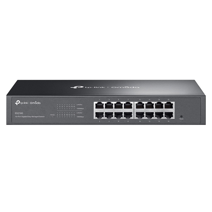TP-LINK ES216G | Omada 16-Port Gigabit Easy Managed Switch Refurbished - TP-Link refurbished available on Gotodirect