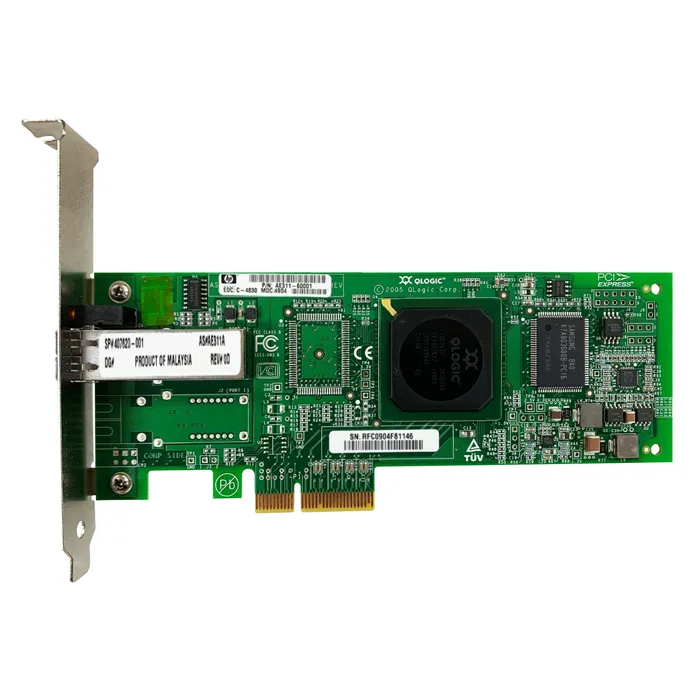 HP AE311AH | StorageWorks Fc1142Sr 1-Port Fibre Channel 4Gb/s PCI Express x 4 Host Bus Adapter Refurbished - Hewlett-Packard (ou HP en abrégé) refurbished available on Gotodirect