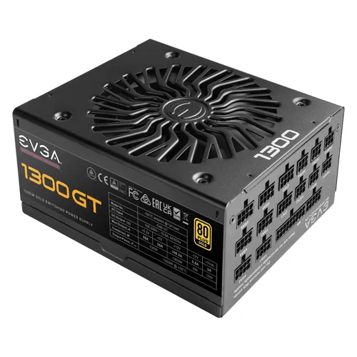 EVGA 220-GT-1300-X1 | SuperNOVA 1300 GT 1300-Watts 80+ Gold F-M ATX Power Supply Refurbished - EVGA refurbished available on Gotodirect