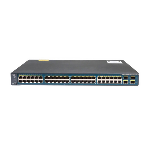 Cisco WS-C3560V248PSE-RF | Catalyst 2960-S Series C2960S-F48TS 48 x RJ-45 Ports 10/100Base-TX + 2 x SFP Ports Layer 2 Managed Rack-mountable Fast Ethernet Network Switch Refurbished - Cisco Systems Inc. refurbished available on Gotodirect