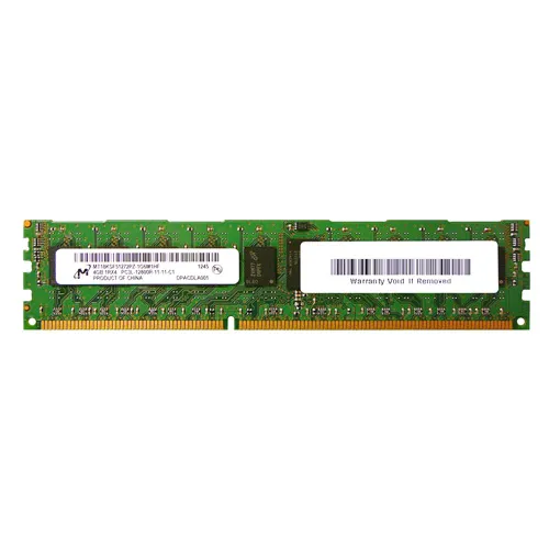 Buy Micron MT18KSF51272PZ-1G6M1HF | 4GB DDR3-1600MHz PC3-12800 ECC Registered RDIMM CL11 1Rx4 1.35V 240-Pin Memory Module Refurbished - $58.08 Micron MT18KSF51272PZ-1G6M1HF | 4GB DDR3-1600MHz PC3-12800 ECC Registered RDIMM CL11 1Rx4 1.35V 240-Pin Memory Module Refurbished - refurbished available on Gotodirect