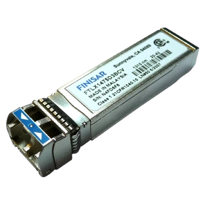 Finisar FTLX1475D3BCV | 1310nm Dfb Pin 10Gb/s 10GBase-LR/Lw 1000base-Lx 1g/10g Dual-Rate Transceiver Limiting Interface Single Mode Refurbished -  refurbished available on Gotodirect