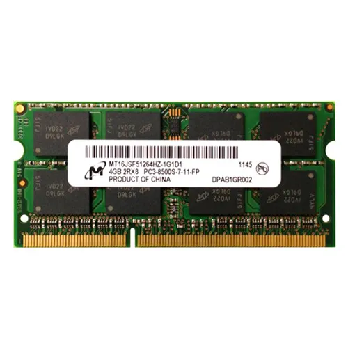 Micron MT16JSF51264HZ-1G1D1 | 4GB DDR3-1066MHz PC3-8500 Non-ECC Unbuffered SODIMM CL7 2Rx8 1.5V 204-Pin Memory Module Refurbished -  refurbished available on Gotodirect