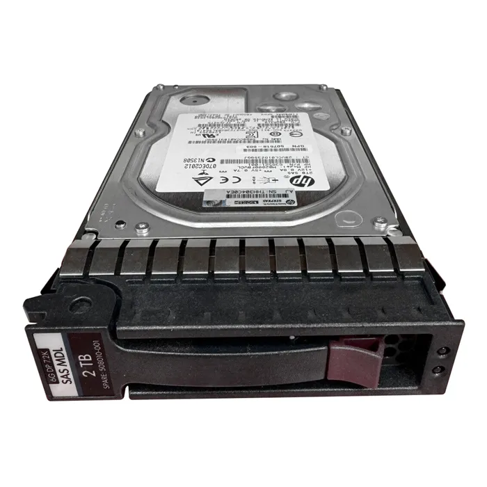 Buy HP 508010-001 | 2TB 7200RPM SAS 6Gb/s Hot-Pluggable 3.5-Inch Midline Hard Drive for G7 ProLiant Servers Refurbished - $99.63 HP 508010-001 | 2TB 7200RPM SAS 6Gb/s Hot-Pluggable 3.5-Inch Midline Hard Drive for G7 ProLiant Servers Refurbished - Hewlett-Packard (ou HP en abrégé) refurbished available on Gotodirect