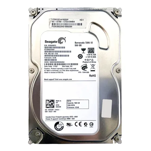 Dell H643R | 500GB 7200RPM SATA 1.5Gb/s 16MB Cache 3.5-Inch Hard Drive Refurbished - Dell refurbished available on Gotodirect