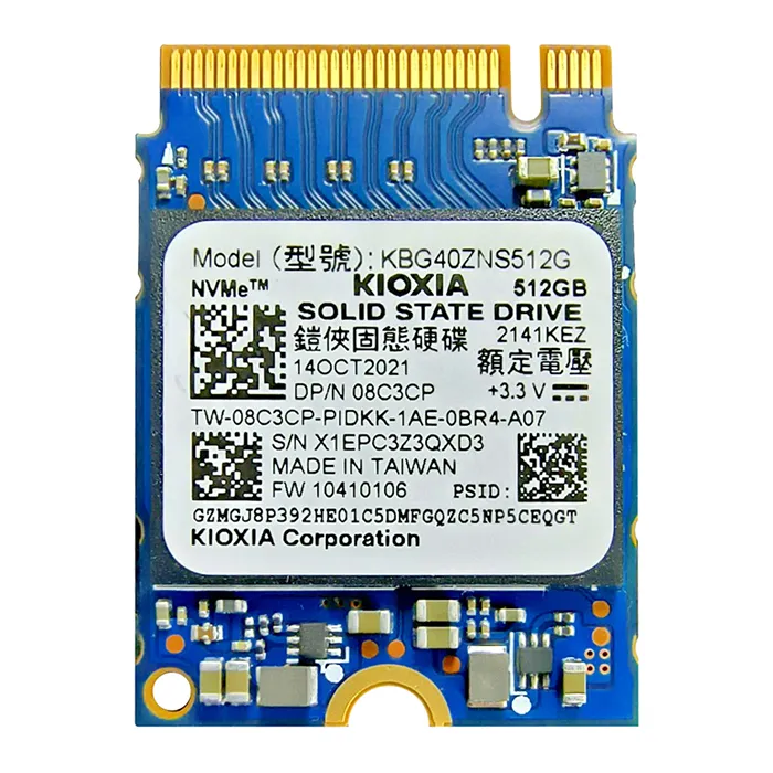 Dell 08C3CP | 512GB TLC PCI Express 3.0 x4 NVMe M.2 2230 Internal Solid State Drive Refurbished - Dell refurbished available on Gotodirect
