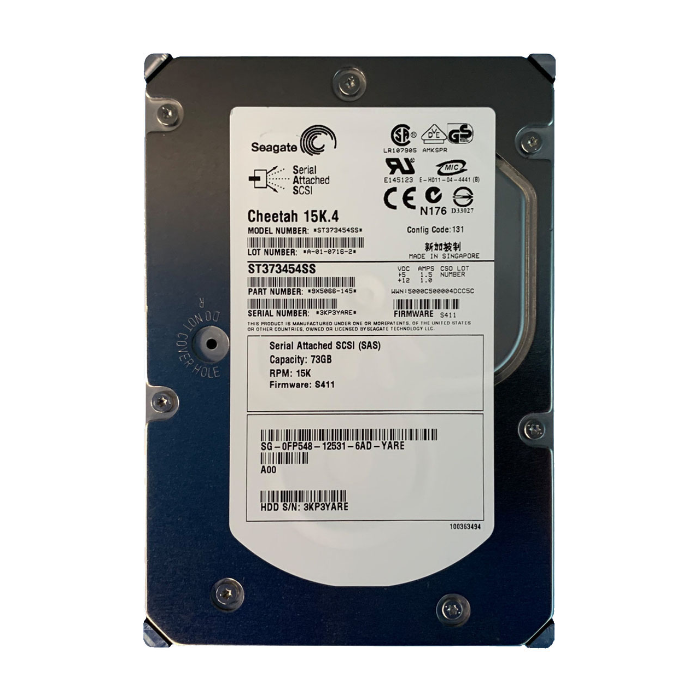 Dell 0FP548 | 73GB 15000RPM SAS 3Gb/s Hot-Pluggable 8MB Cache 3.5-Inch Hard Drive for PowerEdge Servers Refurbished - Dell refurbished available on Gotodirect