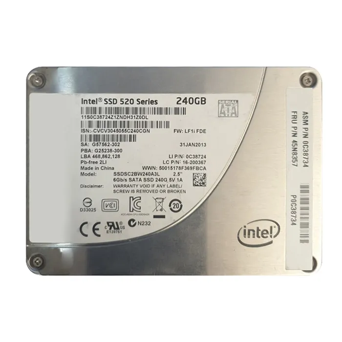 Lenovo 45N8357 | 240GB Multi-Level Cell SATA 6Gb/s 2.5-Inch Solid State Drive Refurbished - Lenovo refurbished available on Gotodirect