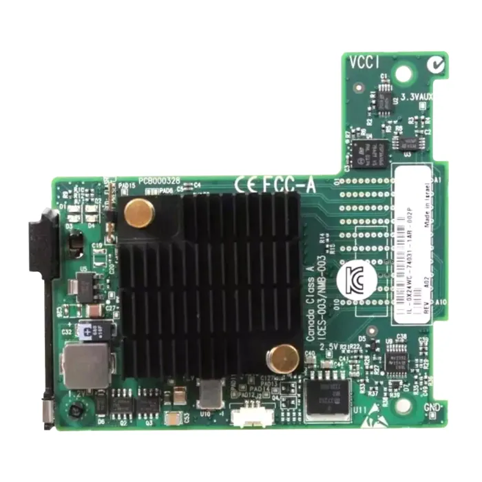 Dell 0X24WC | Mellanox Connect X-2 2-Ports 10Gb/s Ethernet Mezzanine Network Card for PowerEdge M1000E Refurbished - Dell refurbished available on Gotodirect