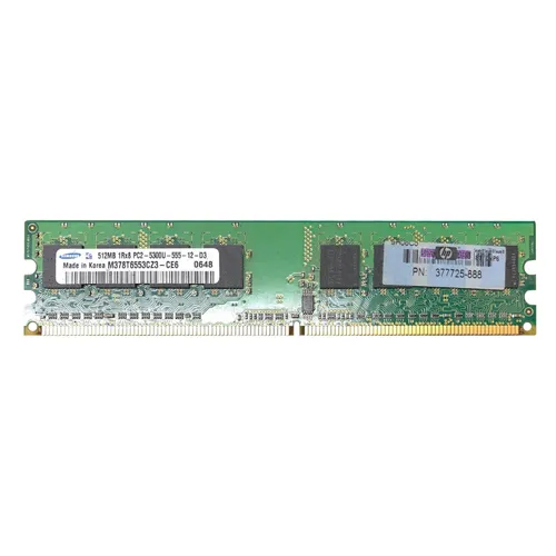 Samsung M378T6553CZ3-CE6 | 512MB DDR2-667MHz PC2-5300 Non-ECC Unbuffered UDIMM CL5 1Rx8 1.8V 240-Pin Memory Module Refurbished - Samsung refurbished available on Gotodirect