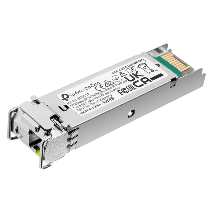 TP-LINK SM321A | Omada 1000Base-BX WDM Bi-Directional SFP Module Refurbished - TP-Link refurbished available on Gotodirect