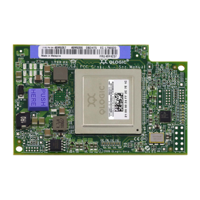 IBM 49Y423706 | Dual-Ports 4Gb/s Fibre Channel PCI-X Expansion Card (CFFv) by Emulex for BladeCenter Refurbished -  refurbished available on Gotodirect