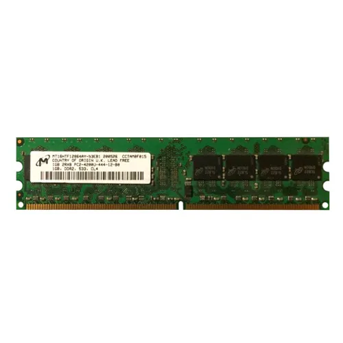 Micron MT16HTF12864AY-53EB1 | 1GB DDR2-533MHz PC2-4200 Non-ECC Unbuffered UDIMM CL4 2Rx8 1.8V 240-Pin Memory Module Refurbished -  refurbished available on Gotodirect