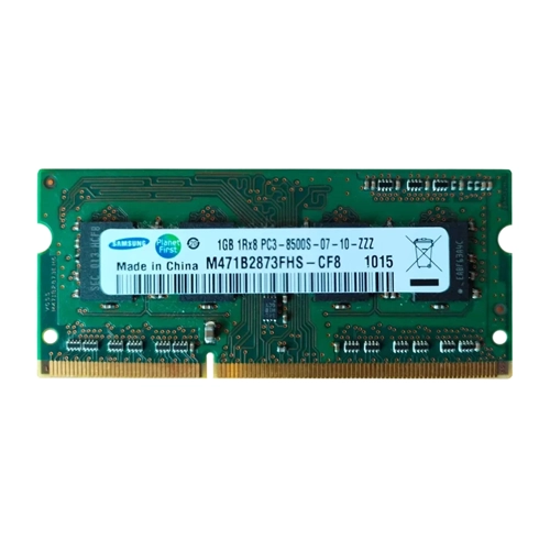 Samsung M471B2873FHS-CF8 | 1GB DDR3-1066MHz PC3-8500 Non-ECC Unbuffered SODIMM CL7 1Rx8 1.5V 204-Pin Memory Module Refurbished - Samsung refurbished available on Gotodirect