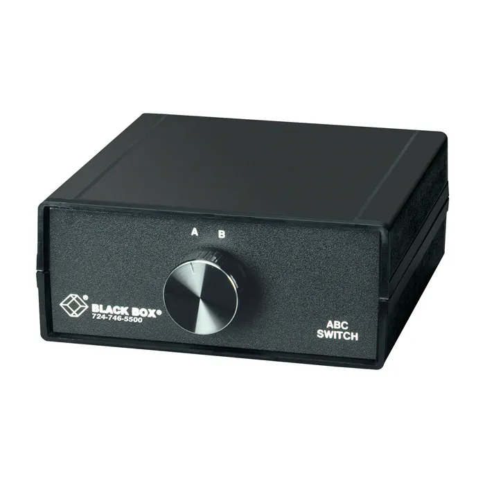 Buy Black Box SWL065A | 3 x Ports 1000Base-T RJ-45 2-to-1 CAT5 Ethernet Manual Desktop Switch Refurbished - $264.29 Black Box SWL065A | 3 x Ports 1000Base-T RJ-45 2-to-1 CAT5 Ethernet Manual Desktop Switch Refurbished - refurbished available on Gotodirect