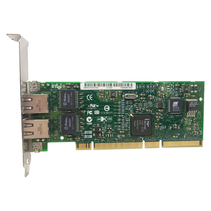 Intel C40896003 | PRO/1000 MT Dual-Ports RJ-45 1Gb/s 10Base-T/100Base-TX/1000Base-T Gigabit Ethernet PCI-X Server Network Adapter Refurbished - Intel refurbished available on Gotodirect