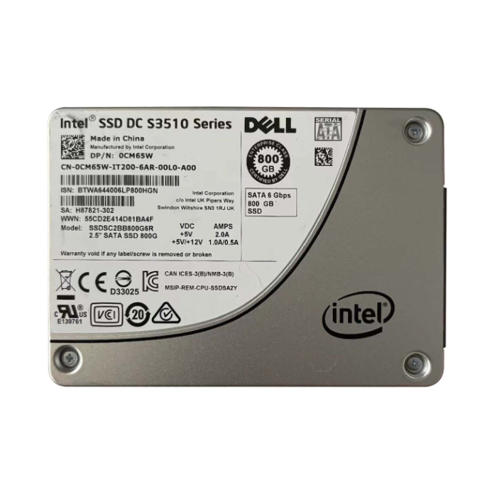 Intel SSDSC2BB800G6R | DC S3510 800GB Multi-Level Cell SATA 6Gb/s 2.5-Inch Solid State Drive Refurbished - Intel refurbished available on Gotodirect