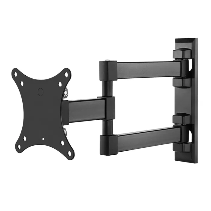 Monoprice 8097 | Compact Full Motion Single-Stud TV Wall Mount Bracket for 13-inch to 37-inch TVs Refurbished -  refurbished available on Gotodirect