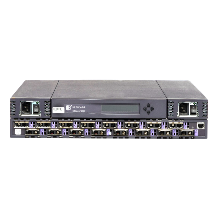 HP A5624A | Brocade SilkWorm 2800 16 x Ports Layer 2 Unmanaged Fibre Channel Network Switch Refurbished - Hewlett-Packard (ou HP en abrégé) refurbished available on Gotodirect
