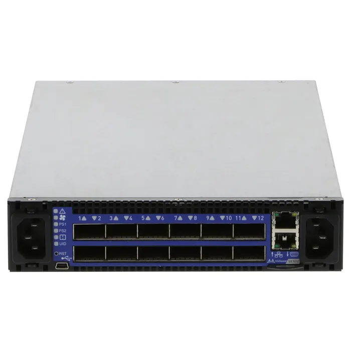 Buy Mellanox MSX1012B-1BFS | Switchx-2 Based 12-Ports 40Gb/s QSFP+ Ethernet Switch With Mlnx-Os 12 Qsfp+ Ports 1 Power Supply (Ac) Short Depth Ppc460 Refurbished - $1426.67 Mellanox MSX1012B-1BFS | Switchx-2 Based 12-Ports 40Gb/s QSFP+ Ethernet Switch With Mlnx-Os 12 Qsfp+ Ports 1 Power Supply (Ac) Short Depth Ppc460 Refurbished - refurbished available on Gotodirect