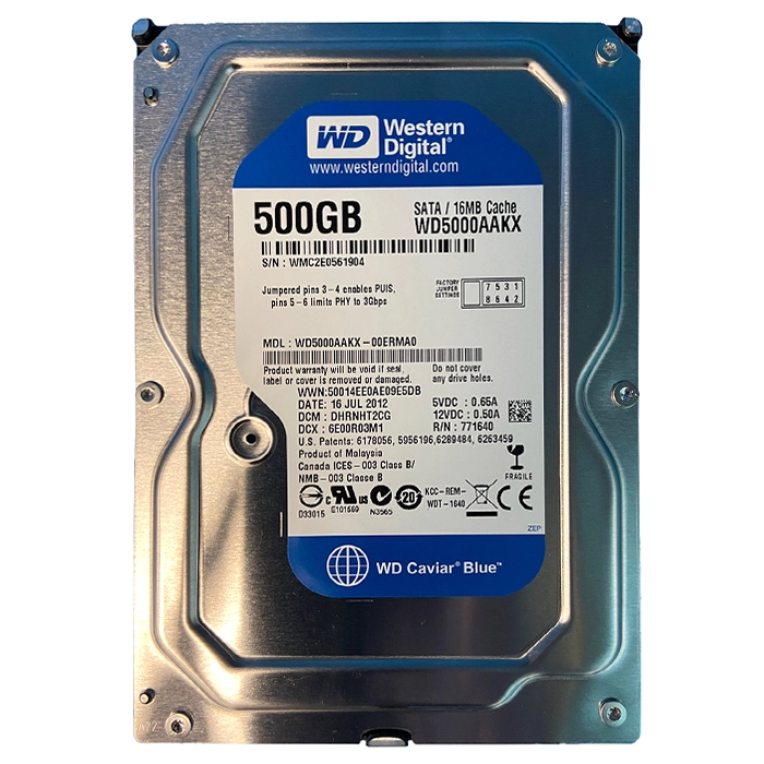 Buy Western Digital WD5000AAKX | Caviar Blue 500GB 7200RPM SATA 6Gb/s 16MB Cache 3.5-Inch Hard Drive Refurbished - $226.67 Western Digital WD5000AAKX | Caviar Blue 500GB 7200RPM SATA 6Gb/s 16MB Cache 3.5-Inch Hard Drive Refurbished - Western Digital refurbished available on Gotodirect