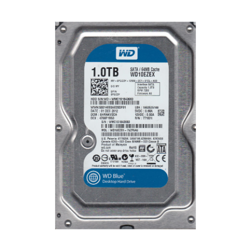 Western Digital WD10EZEX-75ZF5A0 | Blue 1TB 3.5-inch 6GB/s SATA 7200RPM 64MB Cache Desktop Hard Drive Refurbished - Western Digital refurbished available on Gotodirect