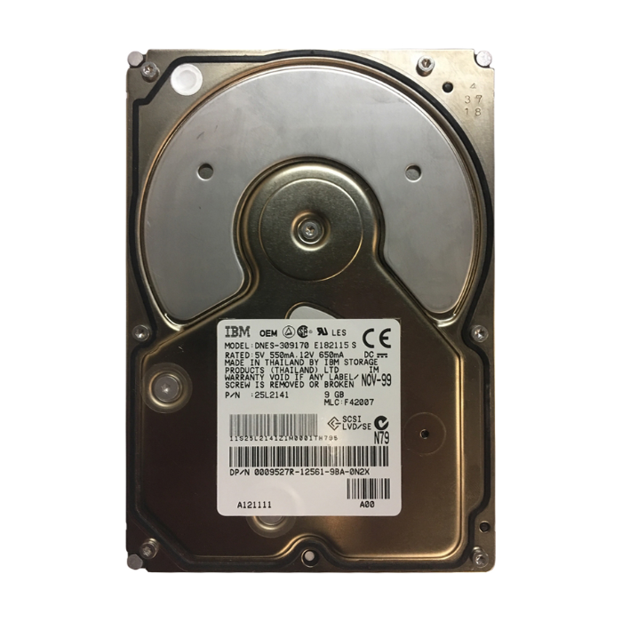 Dell 09527R | 9.1GB 7200RPM Wide Ultra2 SCSI Hot-Pluggable 2MB Cache 68-Pin 3.5-Inch Hard Drive for PowerEdge Servers Refurbished - Dell refurbished available on Gotodirect