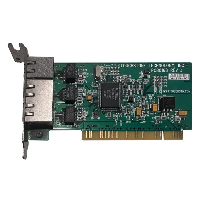 HP 381775-002 | 3-Ports RJ-45 Ethernet PCI Network Adapter Refurbished - Hewlett-Packard (ou HP en abrégé) refurbished available on Gotodirect