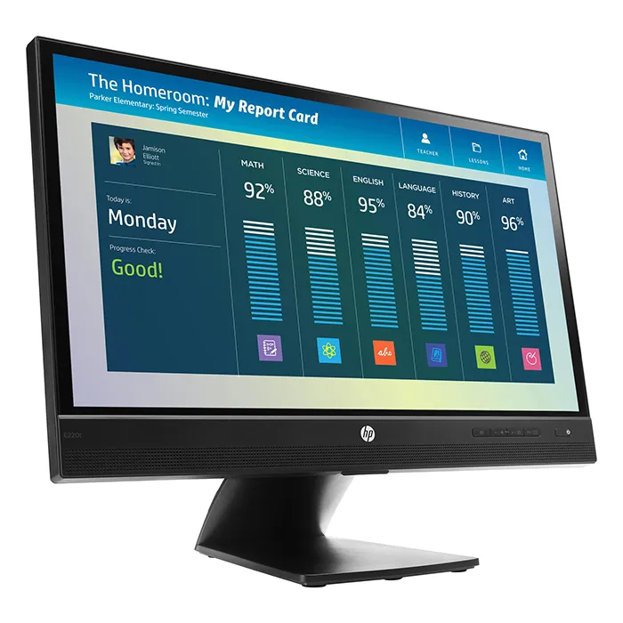 Buy HP L4Q76AA | EliteDisplay E220t 21.5-Inch Touch Monitor Refurbished - $343.33 HP L4Q76AA | EliteDisplay E220t 21.5-Inch Touch Monitor Refurbished - Hewlett-Packard (ou HP en abrégé) refurbished available on Gotodirect