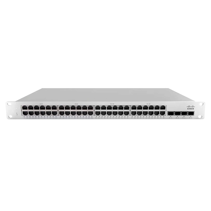 Buy Cisco MS210-48-HW | Meraki MS210-48LP 48 x RJ-45 Ports PoE+ 10/100/1000Base-T + 4 x SFP Uplink Ports + 2 x Stack Ports Layer 2 Gigabit Ethernet Access Switch Refurbished - $706.83 Cisco MS210-48-HW | Meraki MS210-48LP 48 x RJ-45 Ports PoE+ 10/100/1000Base-T + 4 x SFP Uplink Ports + 2 x Stack Ports Layer 2 Gigabit Ethernet Access Switch Refurbished - Cisco Systems Inc. refurbished available on Gotodirect