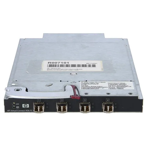 HP 409513-B22 | 4GB Virtual Connect 4-Ports Fibre Channel Module for c-Class BladeSystem Refurbished - Hewlett-Packard (ou HP en abrégé) refurbished available on Gotodirect
