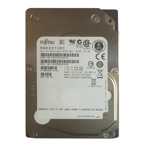 Toshiba CA07069-B100 | 73GB 15000RPM SAS 6Gb/s 16MB Cache 2.5-Inch Hard Drive Refurbished - Toshiba refurbished available on Gotodirect
