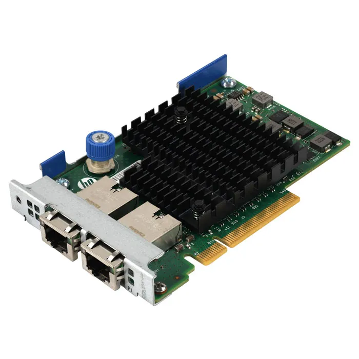 HP 701525-001 | 2-Ports 10Gb/s 1000Base-T PCI-Express 2.1 x8 561FLR-T Ethernet Server Adapter for ProLiant Gen8 Gen9 Servers Refurbished - Hewlett-Packard (ou HP en abrégé) refurbished available on Gotodirect
