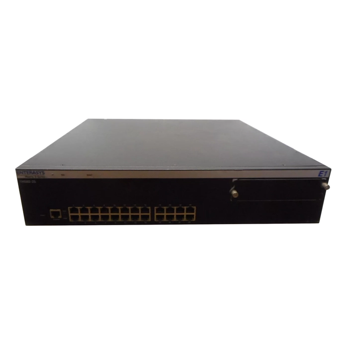 Enterasys 1H582-25 | Matrix E1 Series 24 x Ports 10/100Base-TX + 1 x Expansion Slots Layer 3 Managed 2U Rack-Mountable Fast Ethernet Network Switch Refurbished -  refurbished available on Gotodirect