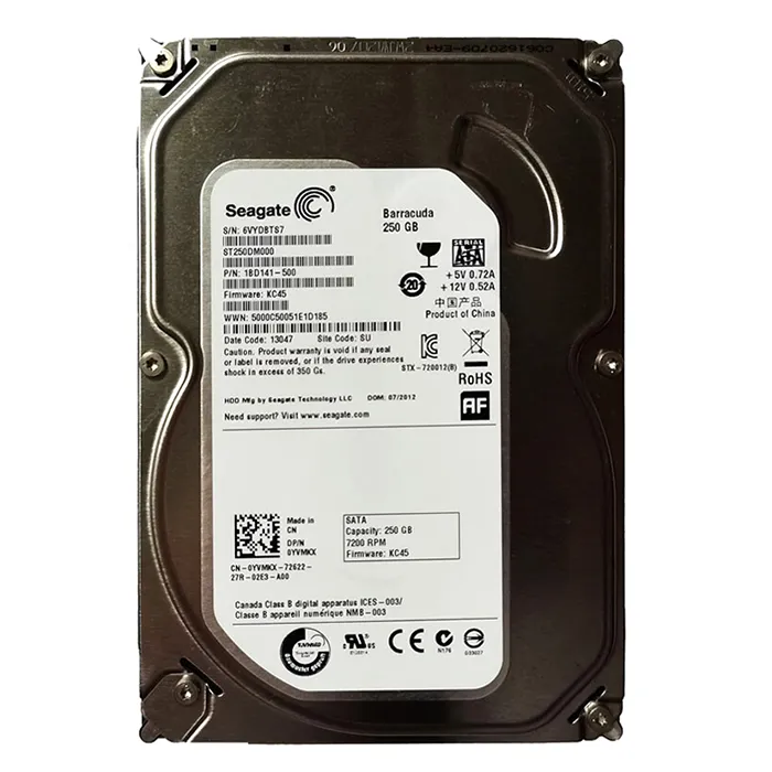 Seagate ST250DM000 | BarraCuda 7200.14 Series 250GB 7200RPM SATA 6Gb/s NCQ 16MB Cache (512) 3.5-Inch Hard Drive Refurbished - Seagate refurbished available on Gotodirect
