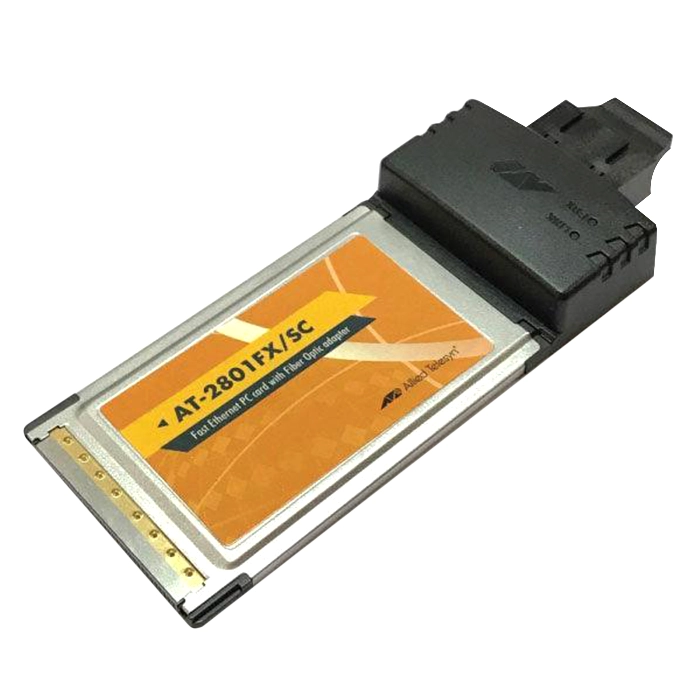 Allied Telesis AT-2801FX/SC-001 | Nic 100fx Sc Pcmciaer Pci 2.2 Cardbus Refurbished -  refurbished available on Gotodirect