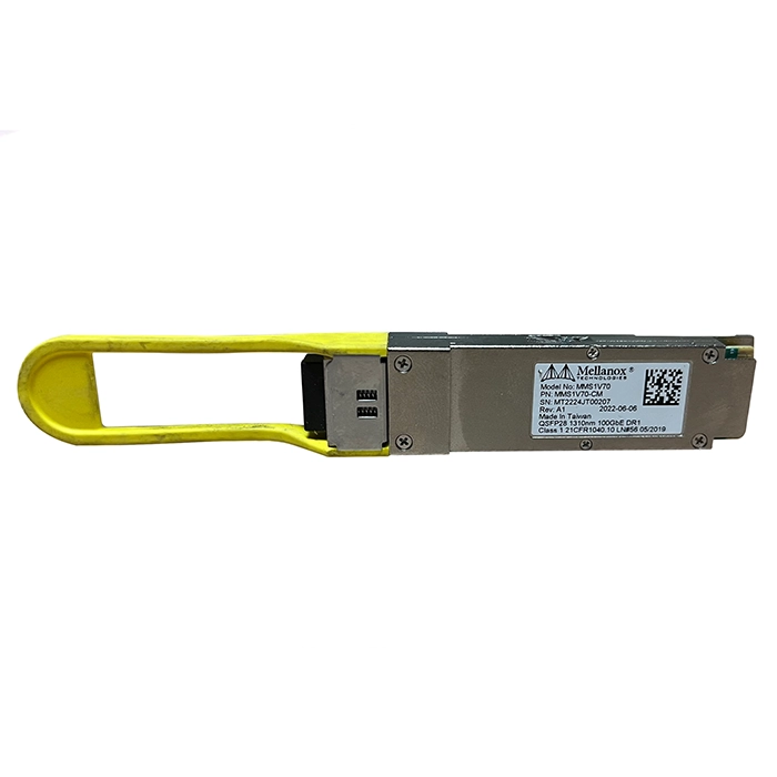 Buy NVIDIA Mellanox MMS1V70-CM | 100GBae-DR1 Single-mode Fiber 1310nm 500M Duplex LC Connector Optical QSFP28 Transceiver Module Refurbished - $706.61 NVIDIA Mellanox MMS1V70-CM | 100GBae-DR1 Single-mode Fiber 1310nm 500M Duplex LC Connector Optical QSFP28 Transceiver Module Refurbished - refurbished available on Gotodirect