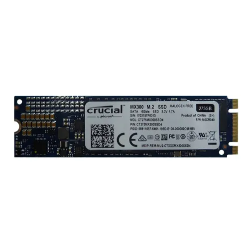 Crucial CT275MX300SSD4 | MX300 275GB Triple-Level Cell SATA 6Gb/s M.2 2280 Solid State Drive Refurbished - Crucial refurbished available on Gotodirect