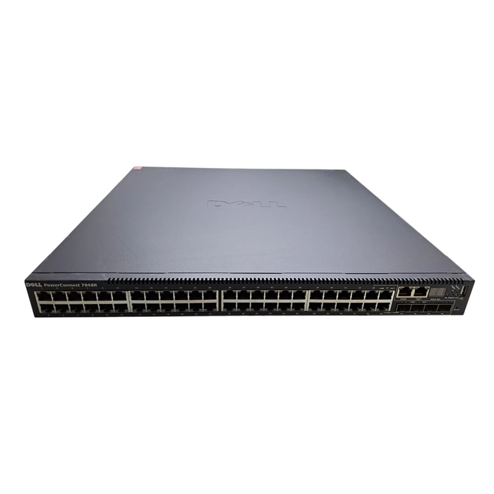Dell 469-4258 | PowerConnect 7000 Series 7048R 48 x RJ-45 Ports 10/100/1000Base-T + 4 x SFP+ Ports + 4 x SFP Combo Ports Layer 3 Managed Rack-Mountable Gigabit Ethernet Network Switch Refurbished - Dell refurbished available on Gotodirect