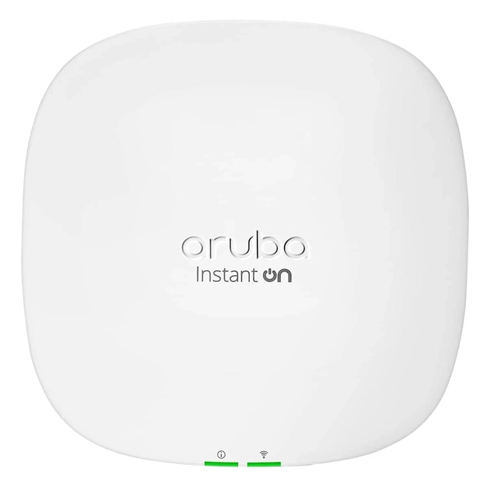 HP R9B27-61001 | Aruba Instant ON AP25 IEEE 802.11ax 5GHz 5.30Gbit/s 1 x Port PoE+ 2.5GBase-T Internal Antennas Wireless Access Point Refurbished - Hewlett-Packard (ou HP en abrégé) refurbished available on Gotodirect