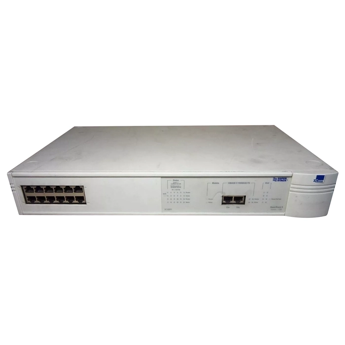 Buy 3Com 3C16951-US | SuperStack II Switch 1100 2 x 10/100Base-TX, 12 x 10Base-T 1 x Expansion Slots Ethernet Switch Refurbished - $326.33 3Com 3C16951-US | SuperStack II Switch 1100 2 x 10/100Base-TX, 12 x 10Base-T 1 x Expansion Slots Ethernet Switch Refurbished - refurbished available on Gotodirect
