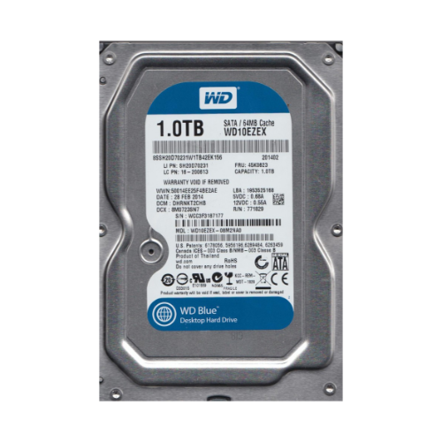 Western Digital WD10EZEX-08M2NA0 | Blue 1TB 3.5-inch 6GB/s SATA 7200RPM 64MB Cache Desktop Hard Drive Refurbished - Western Digital refurbished available on Gotodirect