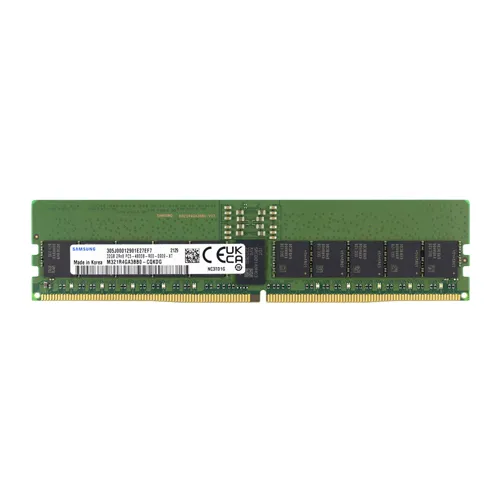 Samsung M321R4GA3BB0-CQK | 32GB DDR5-4800MHz PC5-38400 ECC Registered RDIMM CL40 2Rx8 1.1V 288-Pin Memory Module Refurbished - Samsung refurbished available on Gotodirect