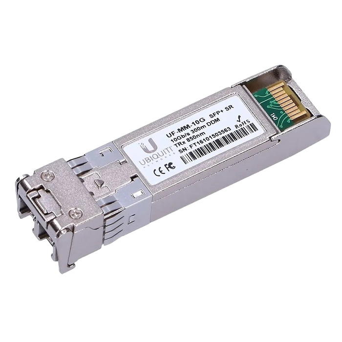 Ubiquiti UF-MM-10G | 10Gb/s 10GBase-SR Multi-Mode Fiber 300m 850nm Duplex LC Connector SFP+ Transceiver 2-Pack Refurbished - Ubiquiti refurbished available on Gotodirect