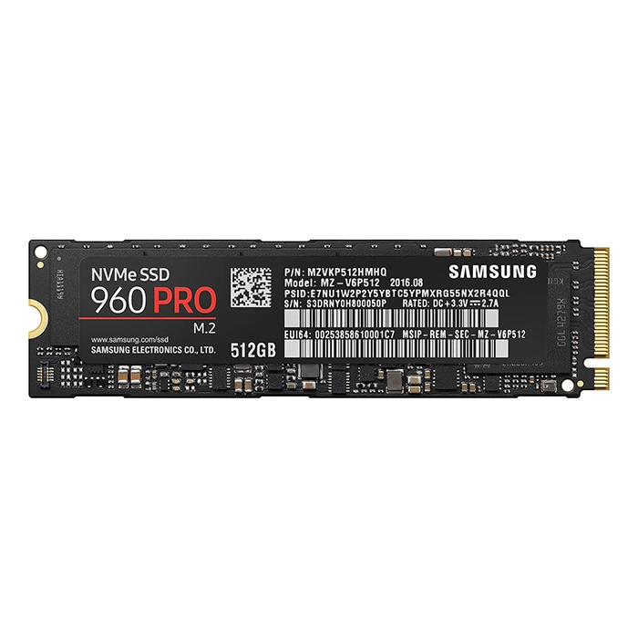 Samsung MZ-V6P512B | 960 PRO Series 512GB M.2 2280 PCI Express NVMe 3.0x4 Multi-Level Cell Solid State Drive Refurbished - Samsung refurbished available on Gotodirect