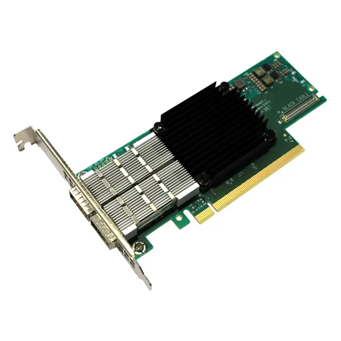 NVIDIA Mellanox MCX613106A-VDAT | ConnectX-6 EN Dual Port 200Gb/s QSFP56 PCI Express 4.0 x16 Tall Bracket HHHL Network Adapter Card Refurbished -  refurbished available on Gotodirect