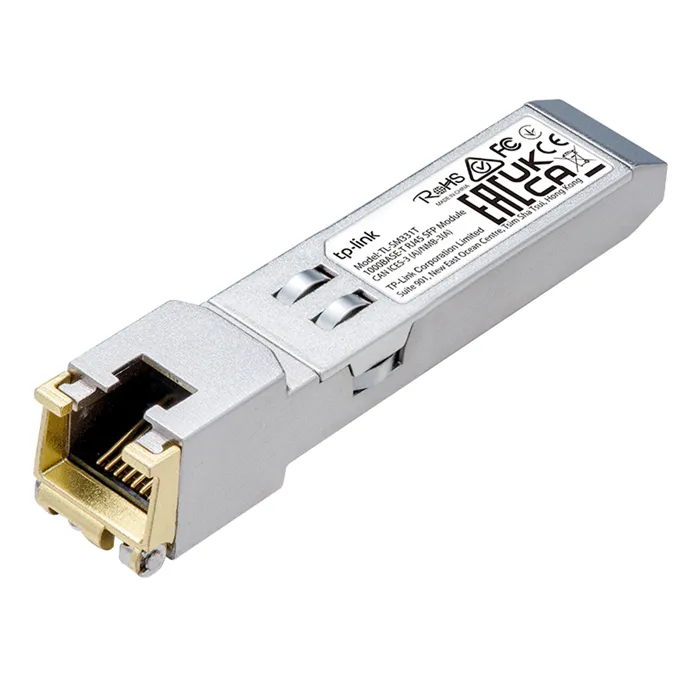 TP-LINK TL-SM331T | Omada 1000BASE-T RJ45 SFP Module Refurbished - TP-Link refurbished available on Gotodirect